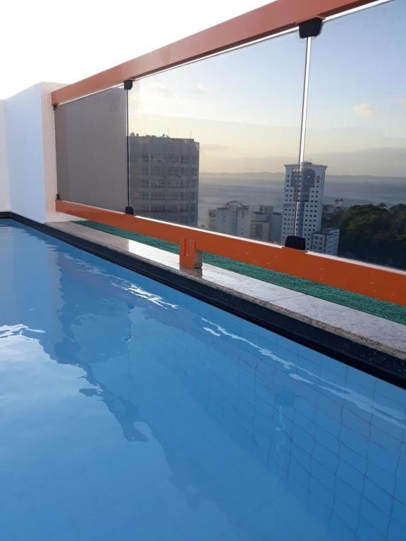 Flat Luxo Bem Localizado No Bairro Da Barra Salvador Lägenhet Exteriör bild