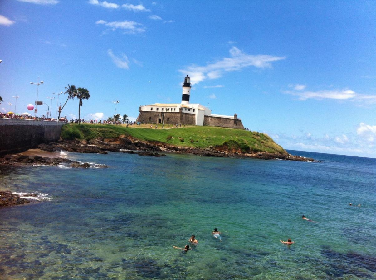 Flat Luxo Bem Localizado No Bairro Da Barra Salvador Lägenhet Exteriör bild