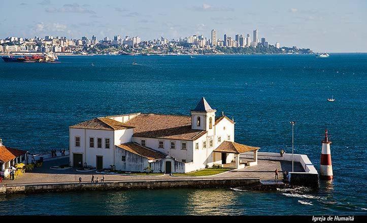 Flat Luxo Bem Localizado No Bairro Da Barra Salvador Lägenhet Exteriör bild