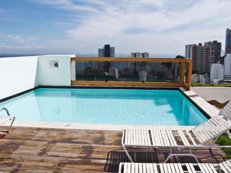 Flat Luxo Bem Localizado No Bairro Da Barra Salvador Lägenhet Exteriör bild